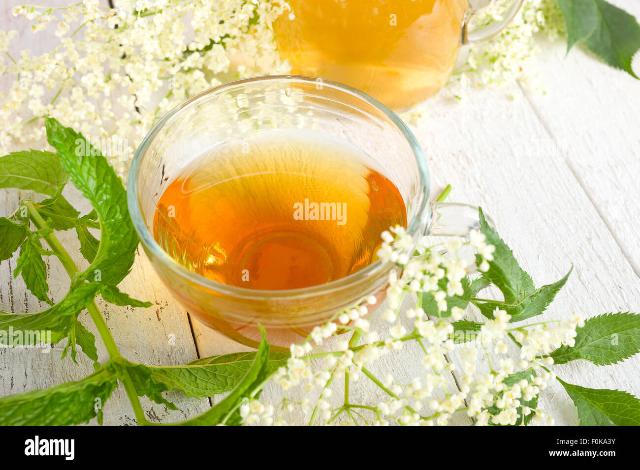 Elder flower tea hi-res stock photography and images - Alamy