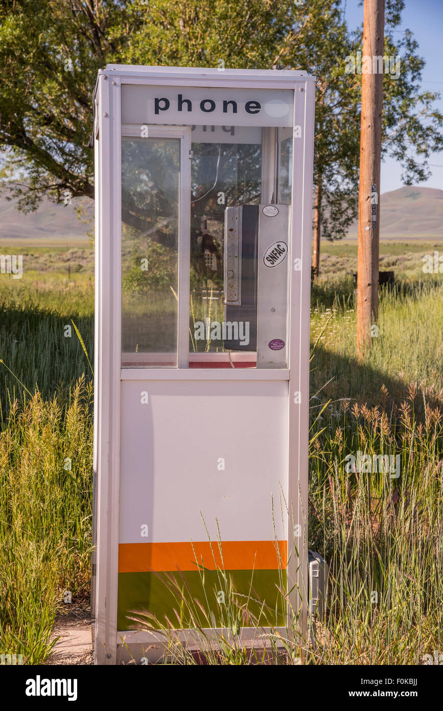 Old telephone booth hi-res stock photography and images - Alamy