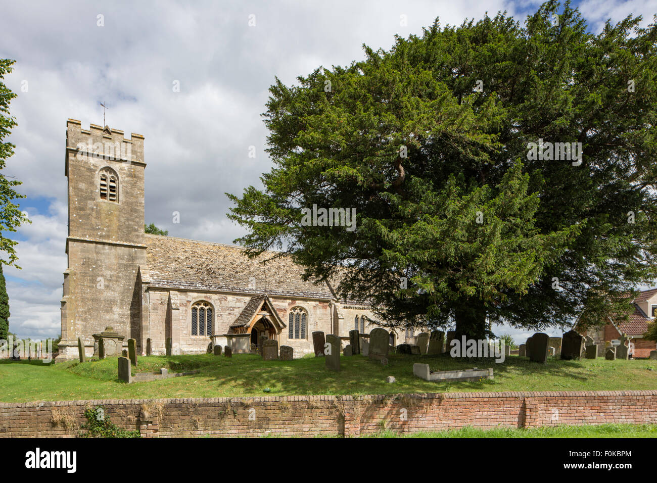 The Church of St James the Great , in the village of Saul, Gloucestershire, England, UK Stock Photo