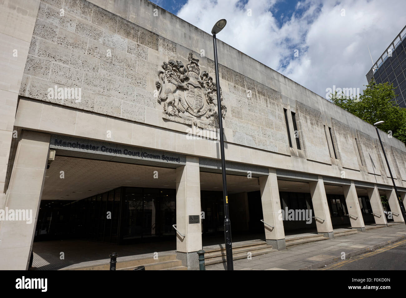 Manchester Crown Court England UK Stock Photo - Alamy