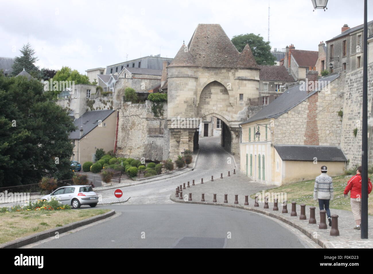 Little French Village Stock Photo