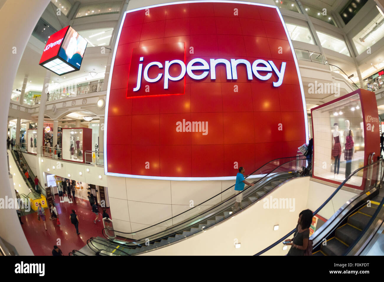 File Image: The Midtown Manhattan Jcpenney Department Store In New York 