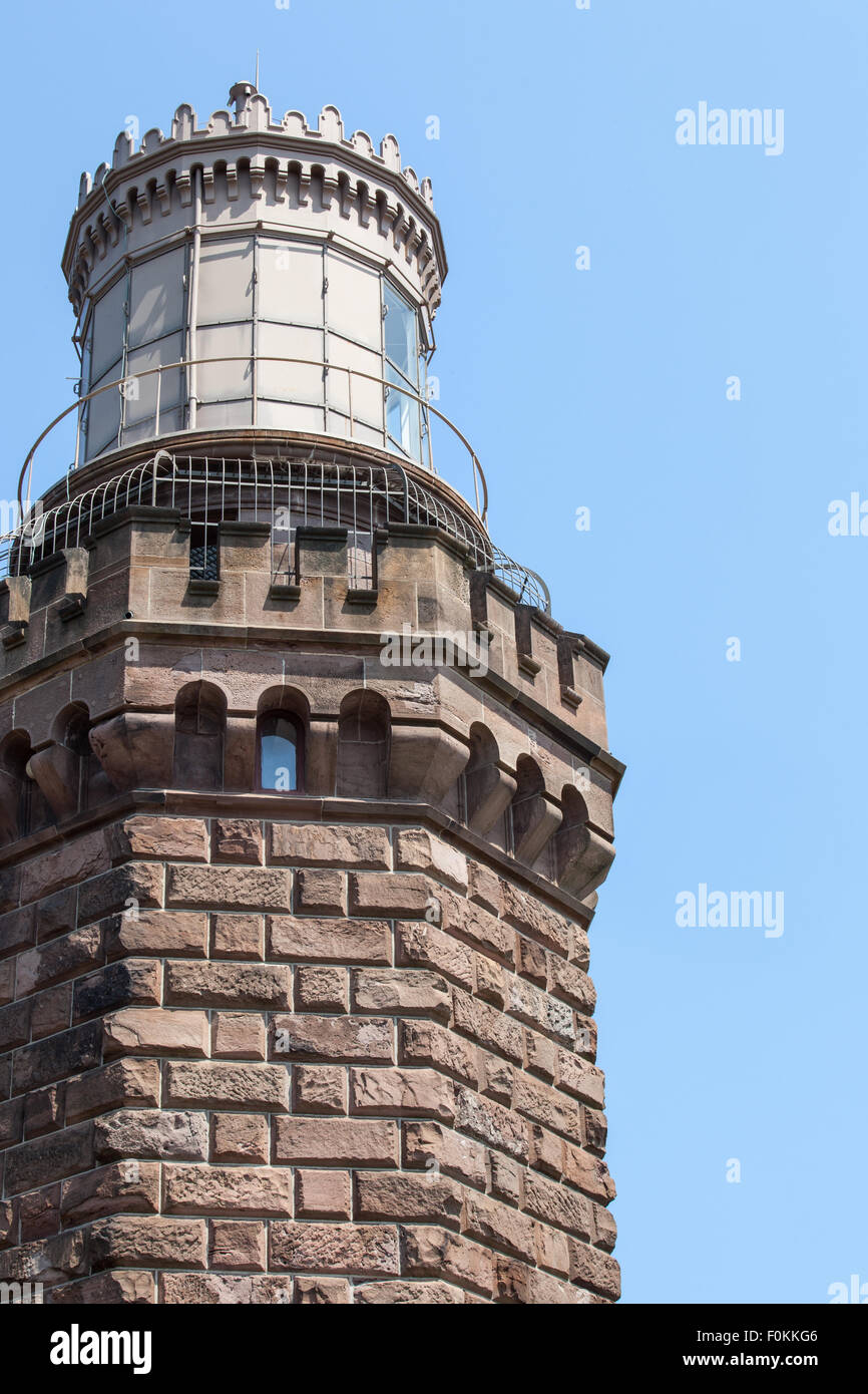 View of South Tower of Navesink Twin Lights, Highlands, New Jersey