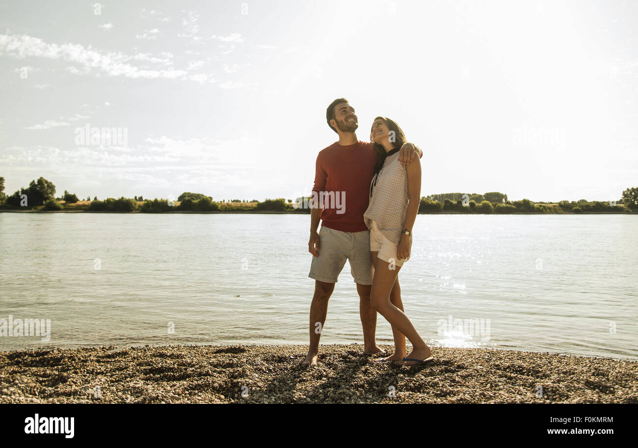 Couple walking on stone hi-res stock photography and images - Alamy