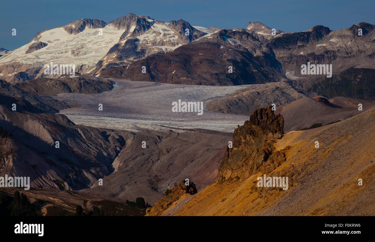 Glacier View, in the Alpine at Garibaldi Provincial Park Stock Photo