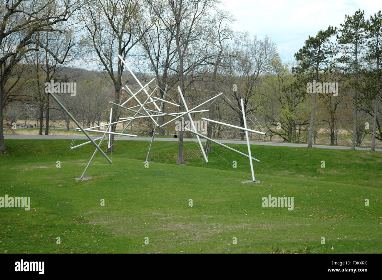 Snelson, "Free Ride Home" 1974 Sculpture Stock Photo Alamy