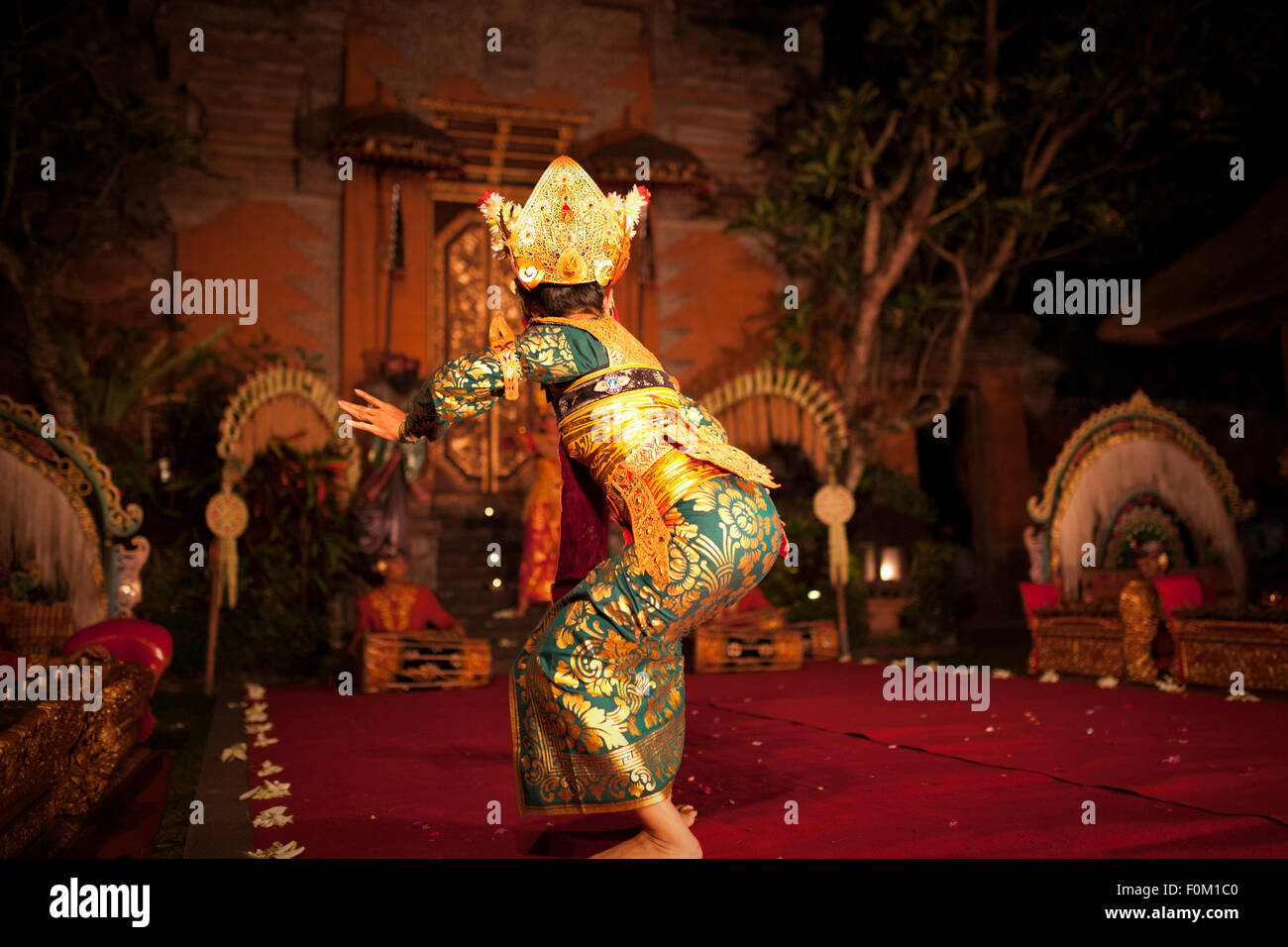 Legong dance performance, Ubud Palace, Bali Stock Photo Alamy
