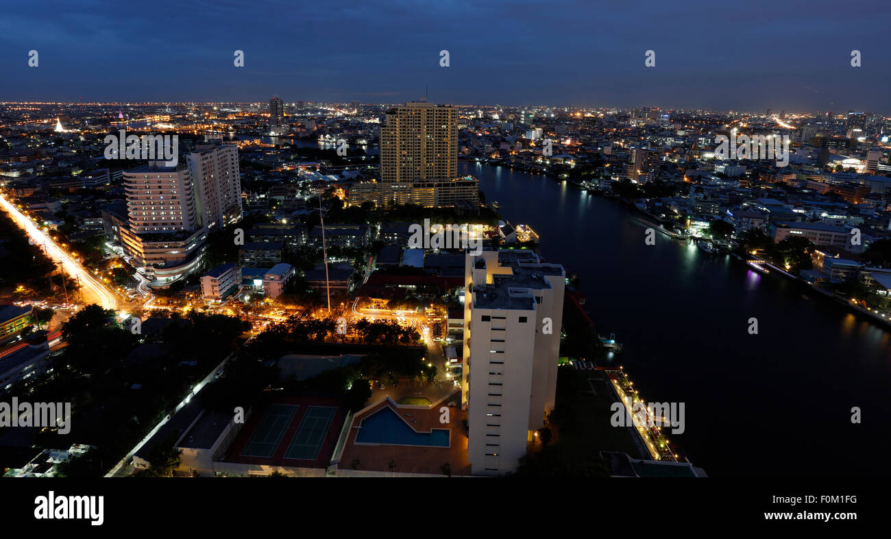 Bangkok in the evening hi-res stock photography and images - Alamy