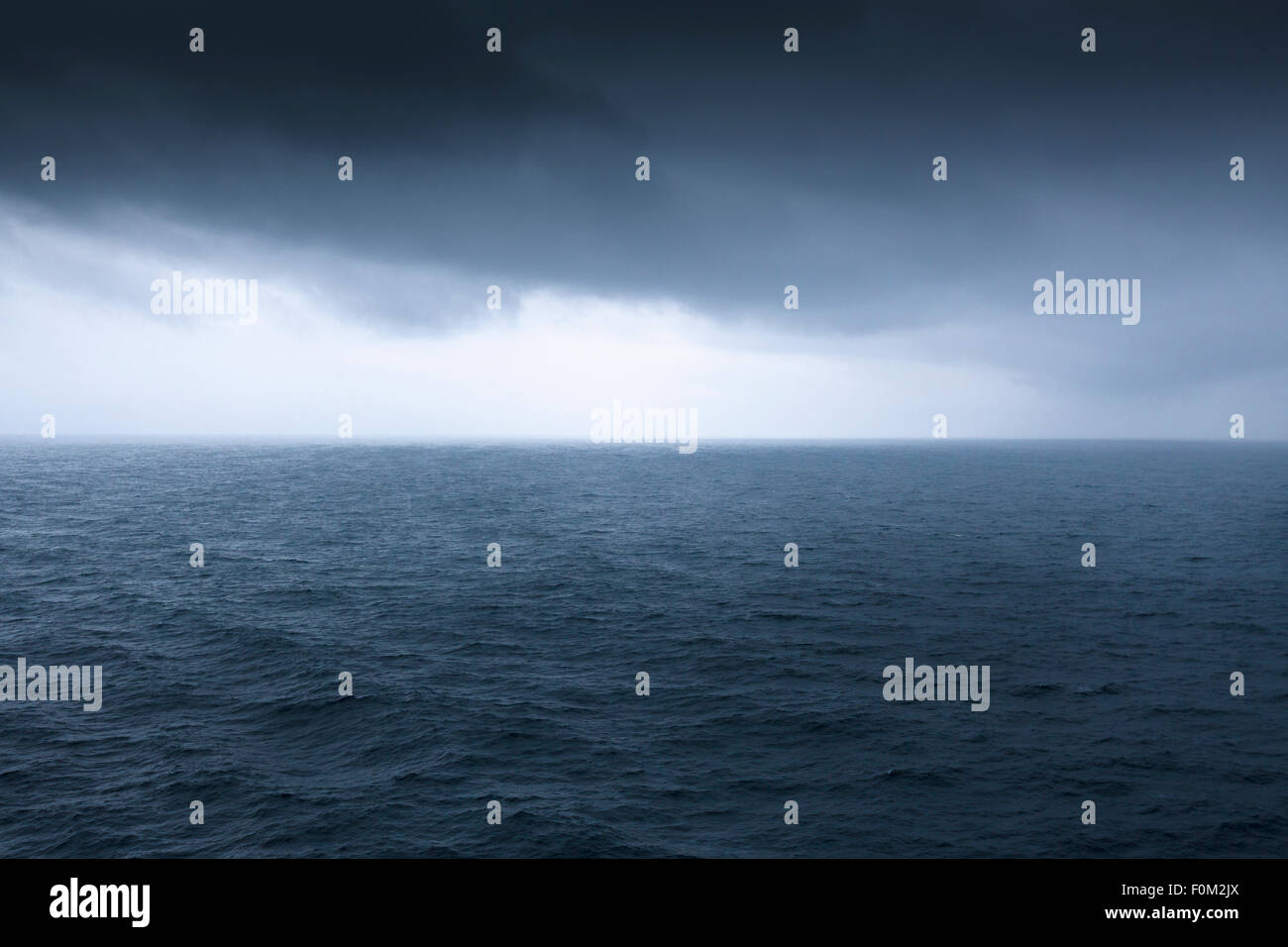 Stormy weather in the North Sea Stock Photo