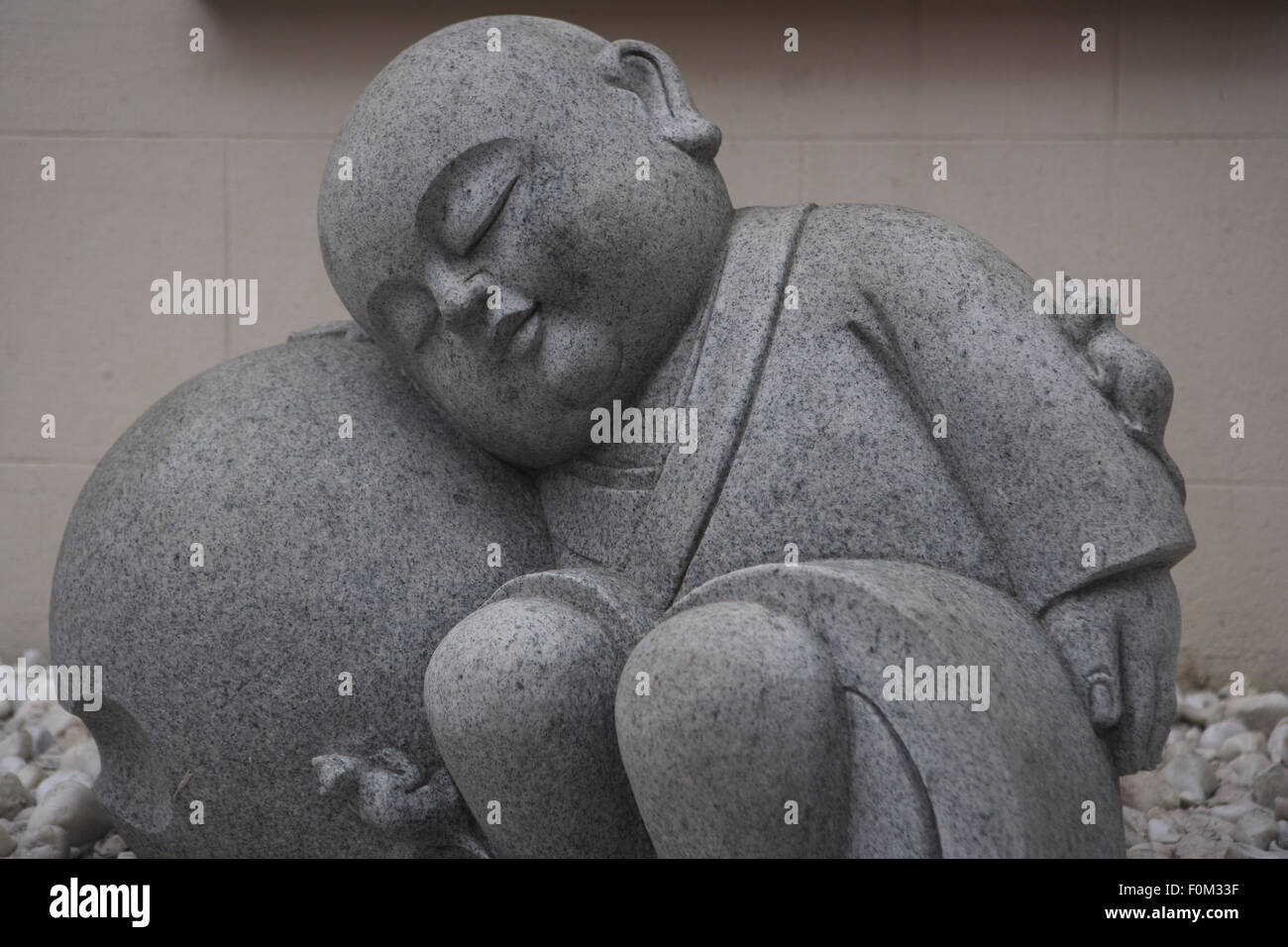 Sleeping Buddha in London's Chinatown Stock Photo