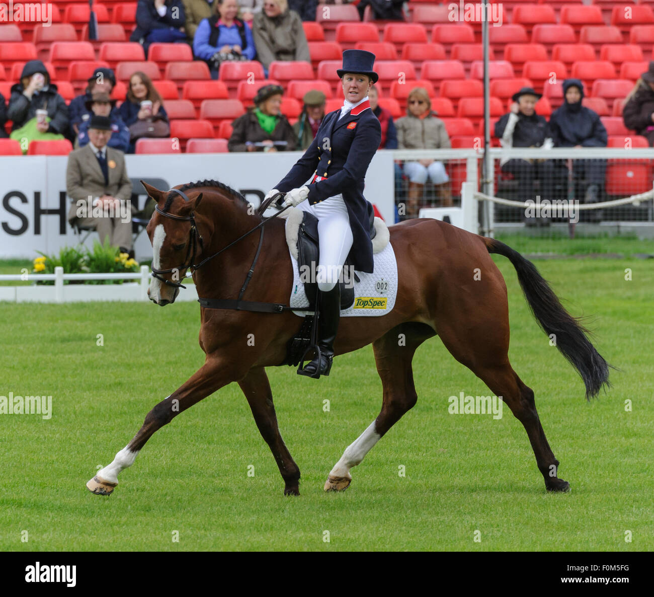 Nicola Wilson And ONE TWO MANY - Dressage Phase - Mitsubishi Motors ...