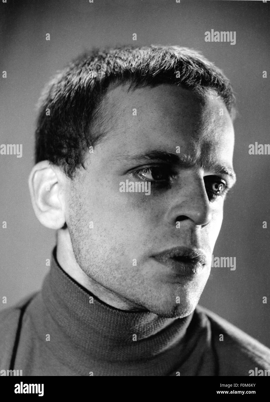 Kinski, Klaus, 18.10.1926 - 23.11.1991, German actor, portrait, 1950s, Stock Photo