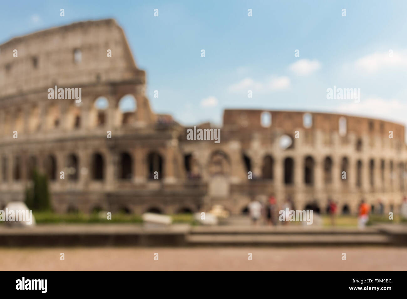 Colosseum in Rome background Stock Photo - Alamy