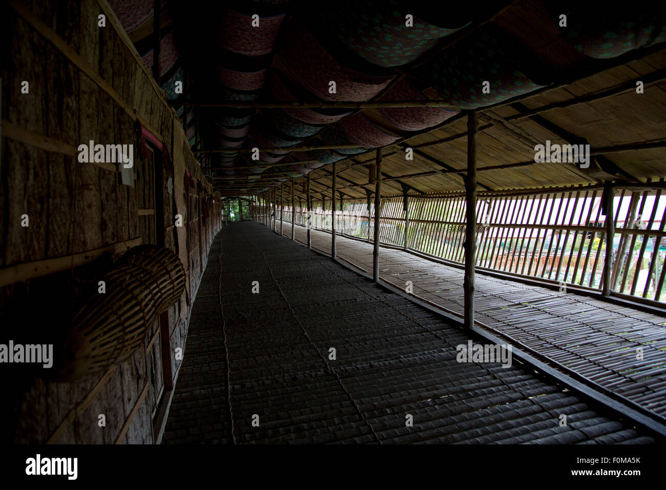 Sabah Tea Plantation Traditional longhouse acommodation Stock Photo - Alamy