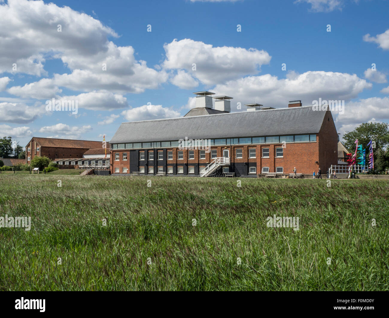 Snape Maltings Concert Hall Stock Photo