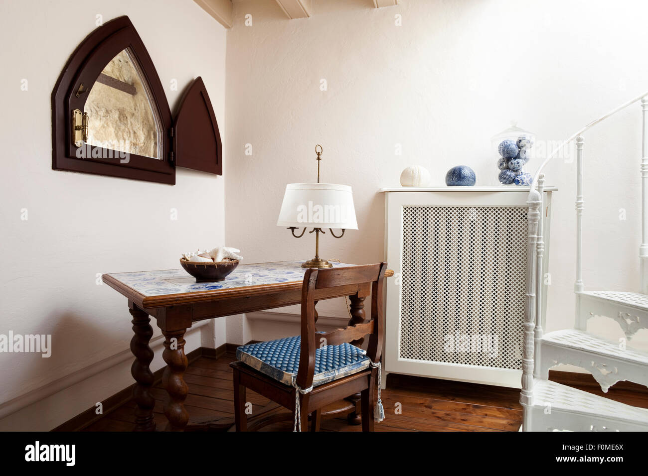 writing desk, room interior Stock Photo - Alamy