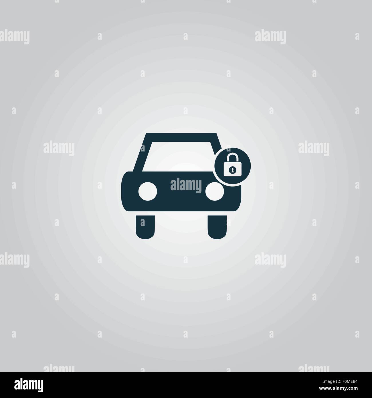 car lock icon Stock Vector Image & Art Alamy