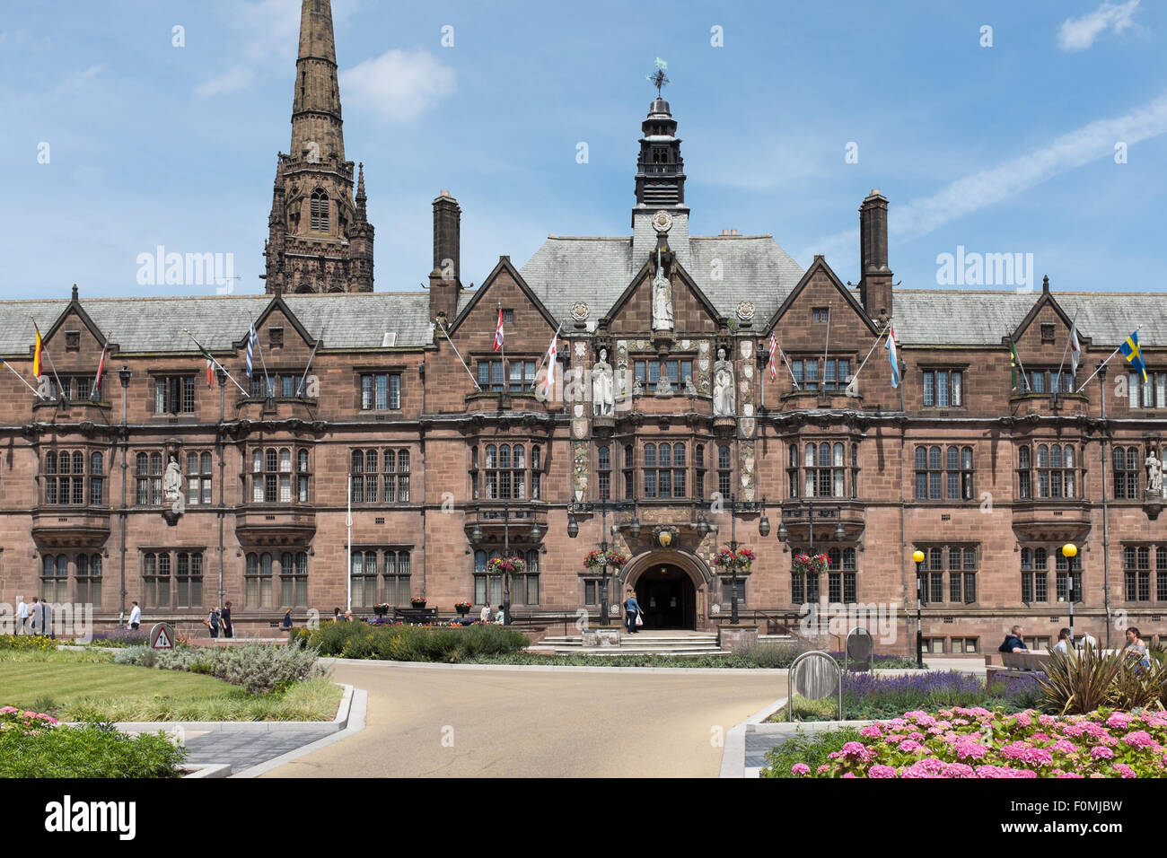 Coventry Council House Stock Photo Alamy