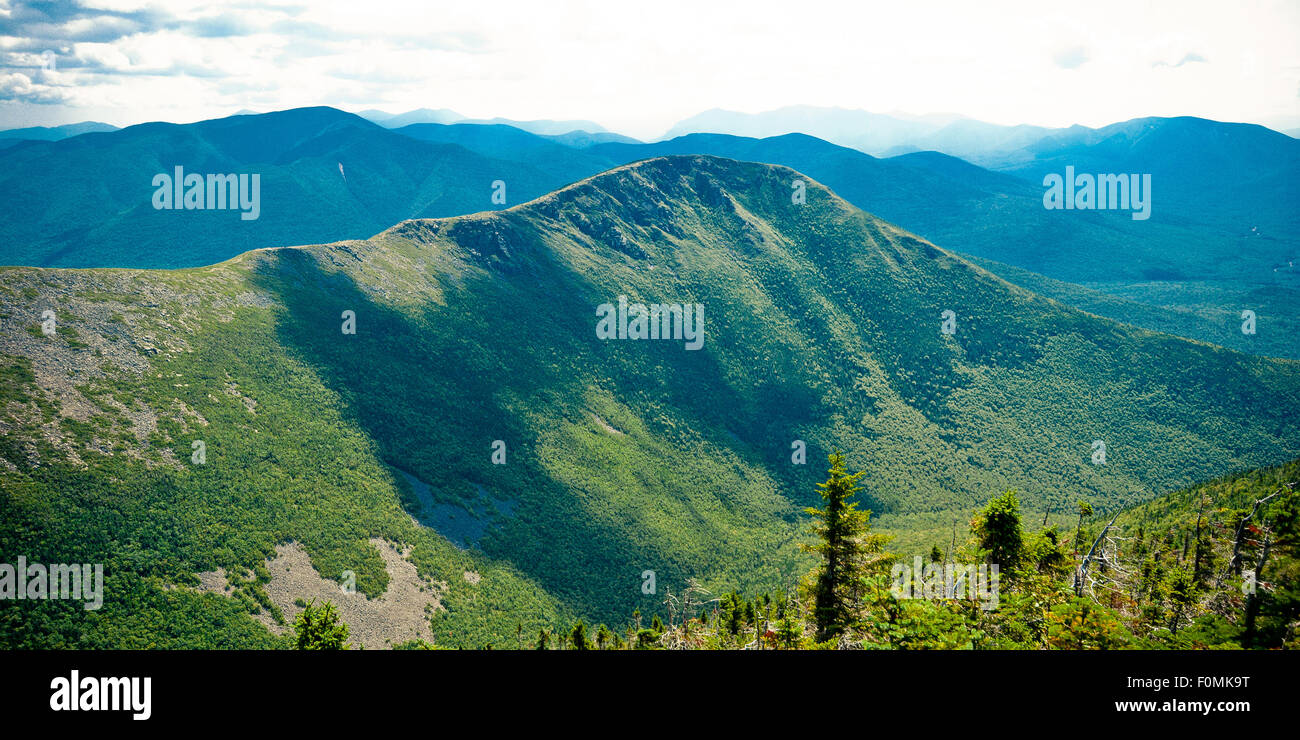 Bond summit in the White Mountains, New Hampshire. Stock Photo