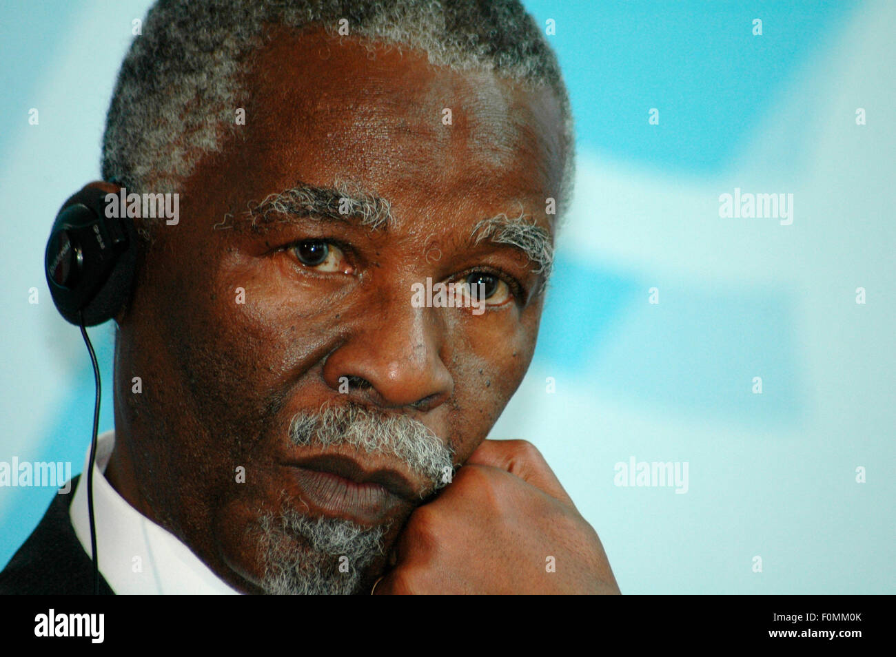 Thabo Mbeki - Treffen des suedafrikanischen Praesidenten mit der dt. Bundeskanzlerin am 8. Juli 2006, Bundeskanzleramt, Berlin-T Stock Photo