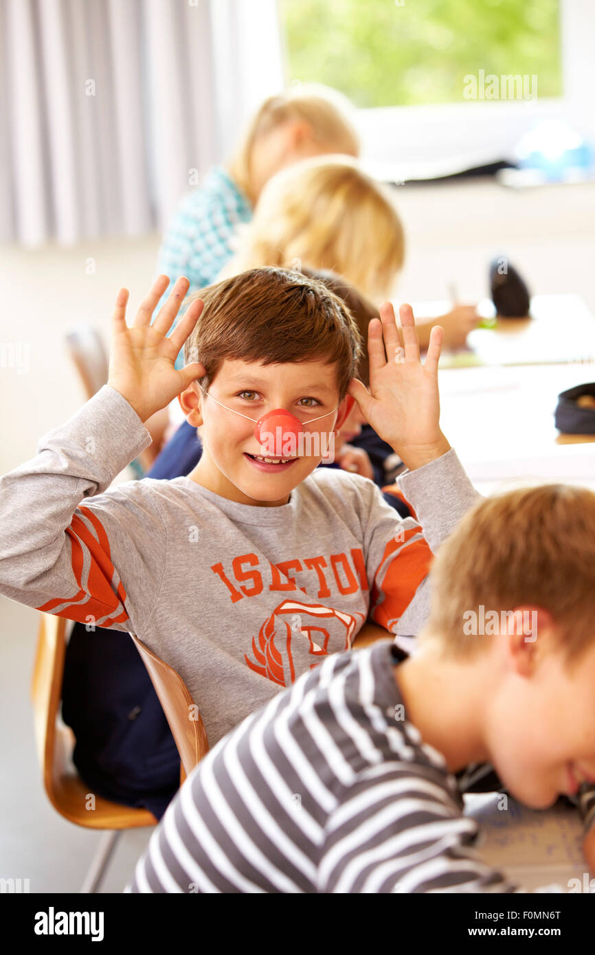 Class clown Stock Photo - Alamy