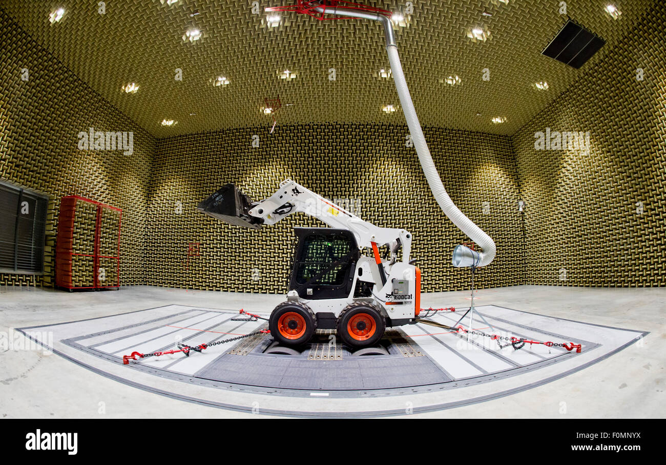 The innovation center of the Doosan Bobcat Manufacturing was