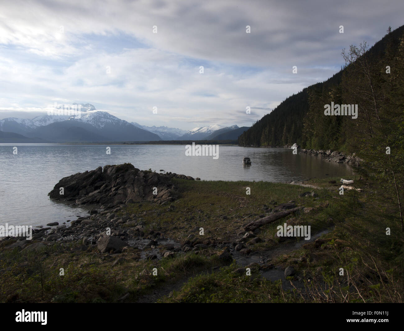 Berners Bay Alaska Stock Photo Alamy