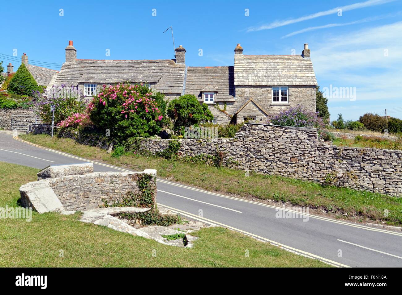 Worth Matravers village Purbeck Dorset UK Stock Photo Alamy