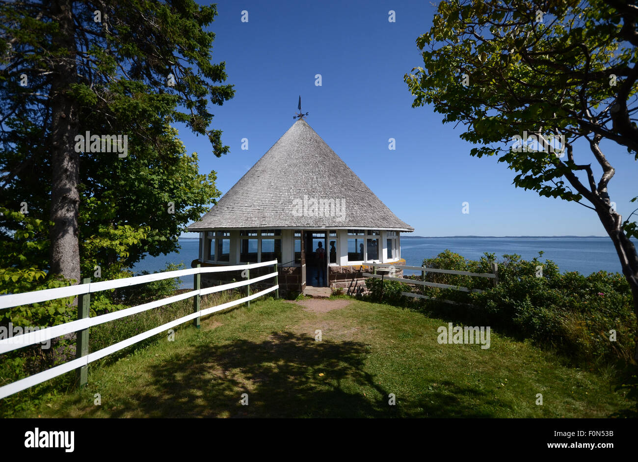The Bath House, William Van Horne's Home on Ministers Island, New