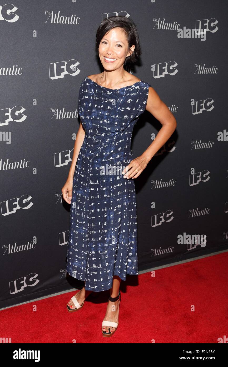 New York, NY, USA. 18th Aug, 2015. Alex Wagner at arrivals for IFC'S DOCUMENTARY NOW! Premiere, New World Stages, New York, NY August 18, 2015. Credit:  Jason Smith/Everett Collection/Alamy Live News Stock Photo