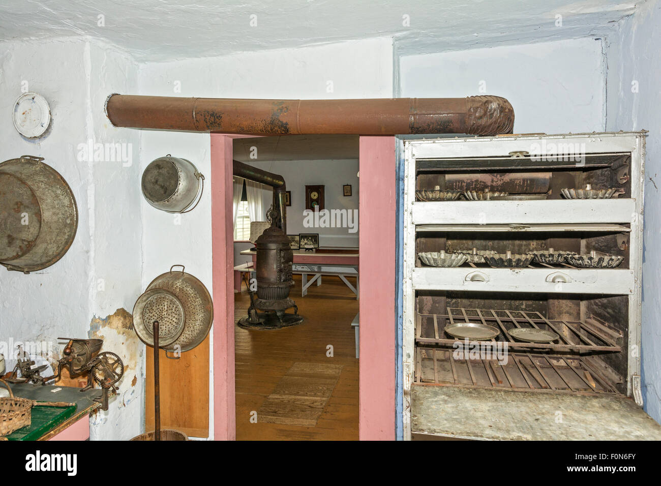 Iowa, Amana Colonies, Middle Amana, Communal Kitchen, operated 1863