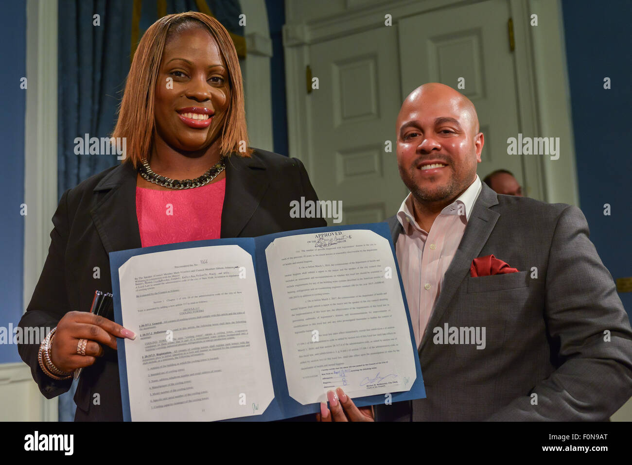 City Council Member Vanessa Gibson, Chair of the Council's Committee on ...