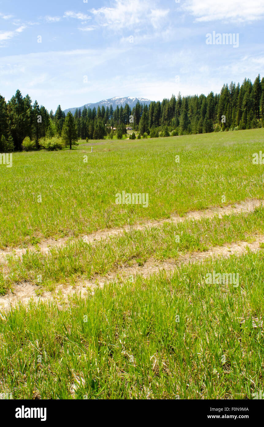 A view of Scott Mountain from Crouch Idaho Stock Photo Alamy