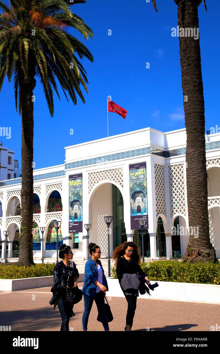 Museum modern contemporary art rabat High Resolution Stock Photography