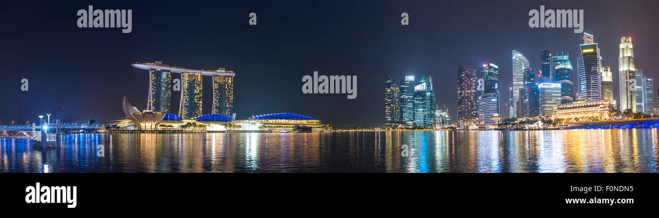 Singapore marina bay river hi-res stock photography and images - Alamy