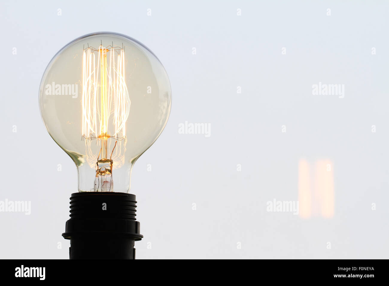 close up of vintage light bulb as creative concept Stock Photo - Alamy