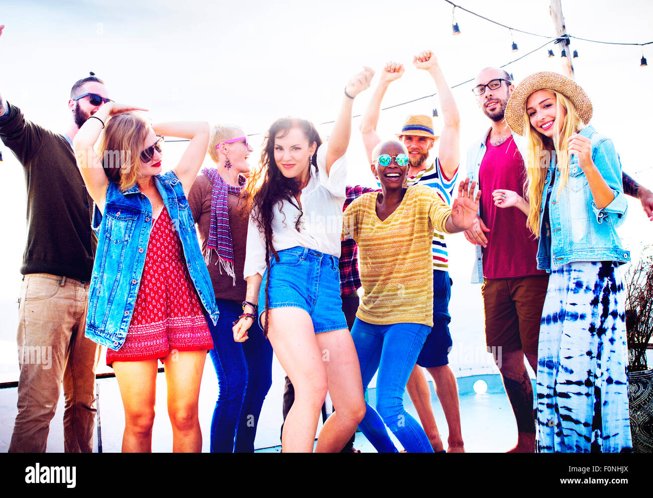 Asian music festival teenagers hi-res stock photography and images - Alamy