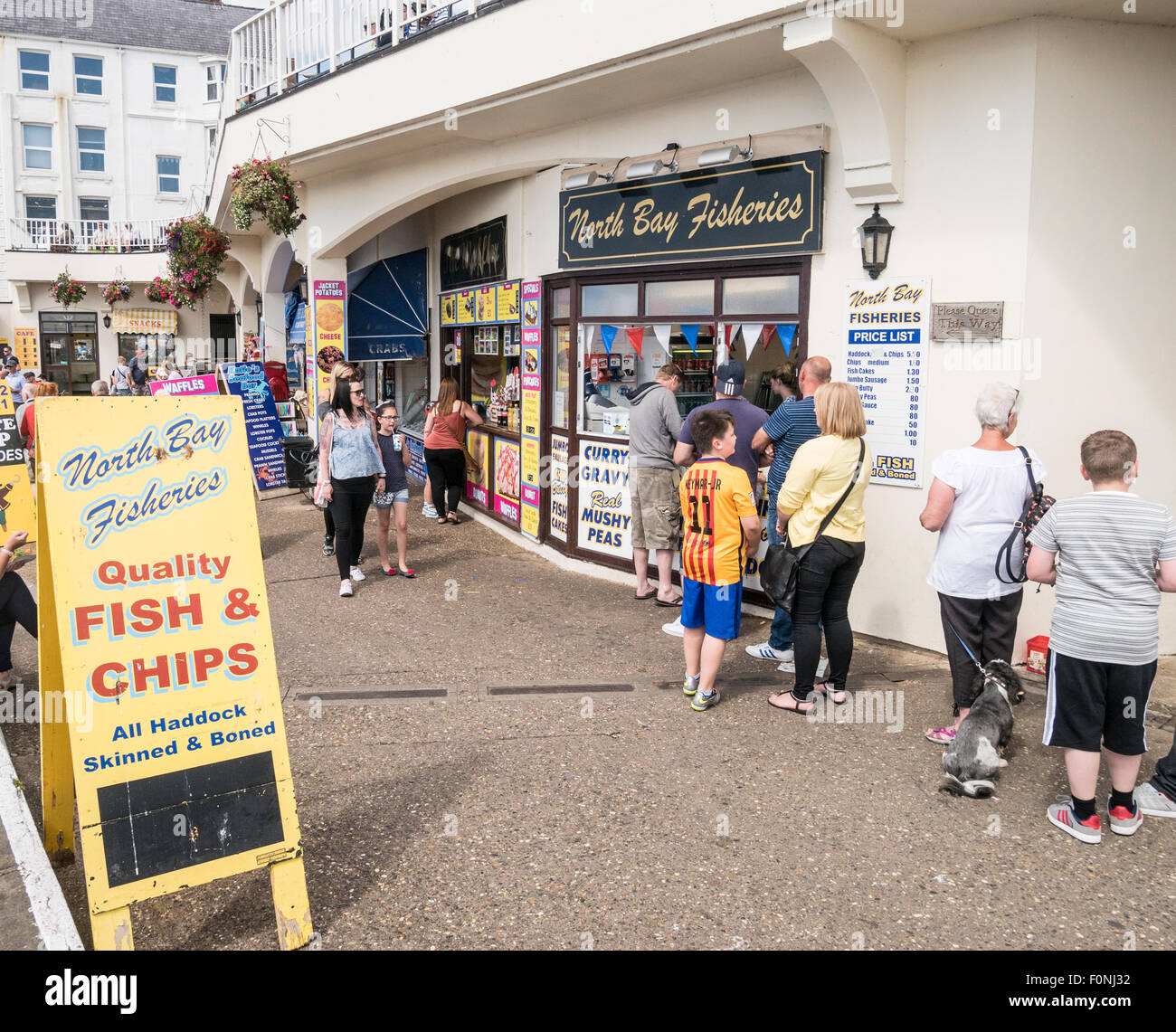 Fish and Chips Bridlington Yorkshire UK Stock Photo Alamy