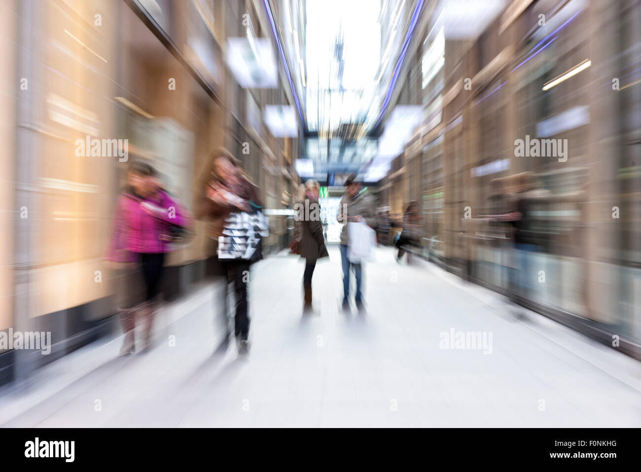 Rush hour in the city Stock Photo