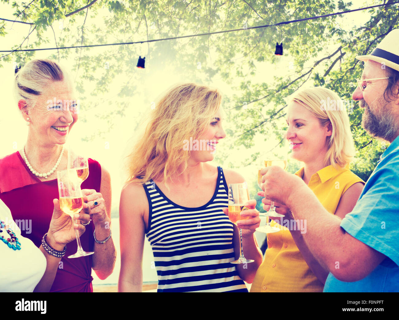 Diverse People Party Togetherness Friendship Concept Stock Photo - Alamy