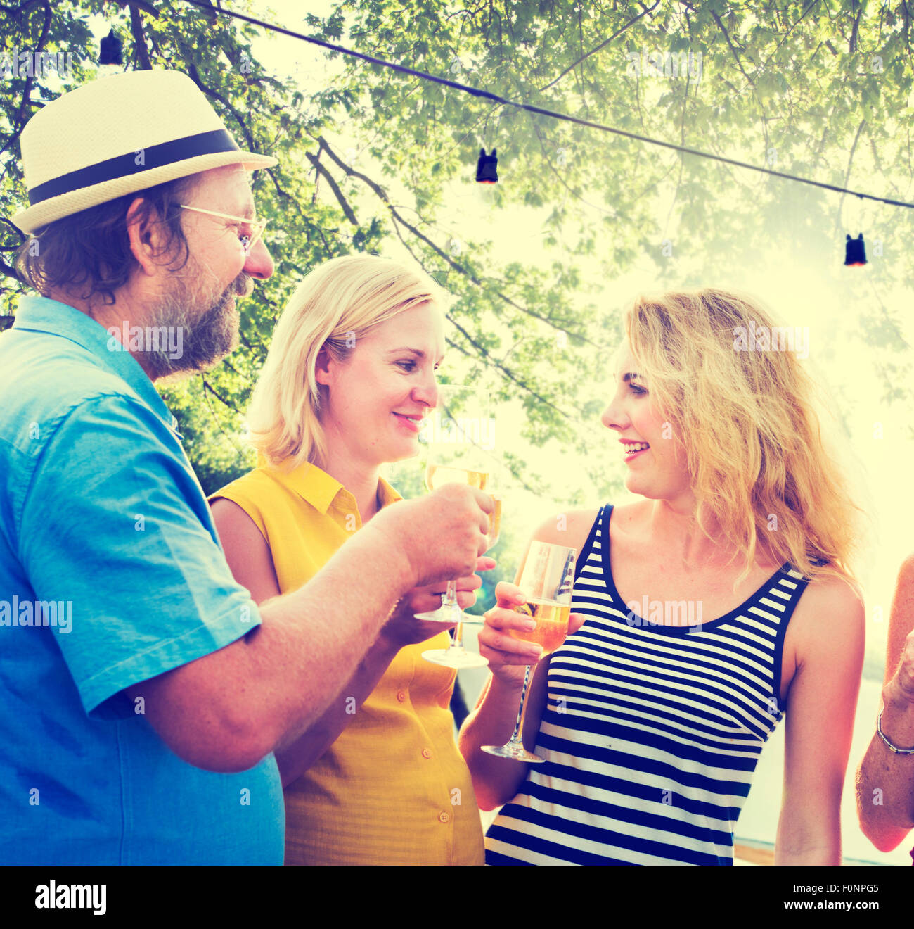 Diverse People Party Togetherness Friendship Concept Stock Photo - Alamy