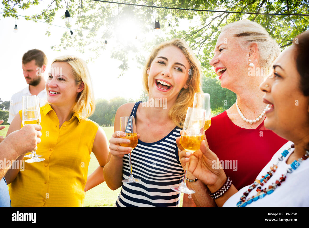 Diverse People Party Togetherness Friendship Concept Stock Photo - Alamy