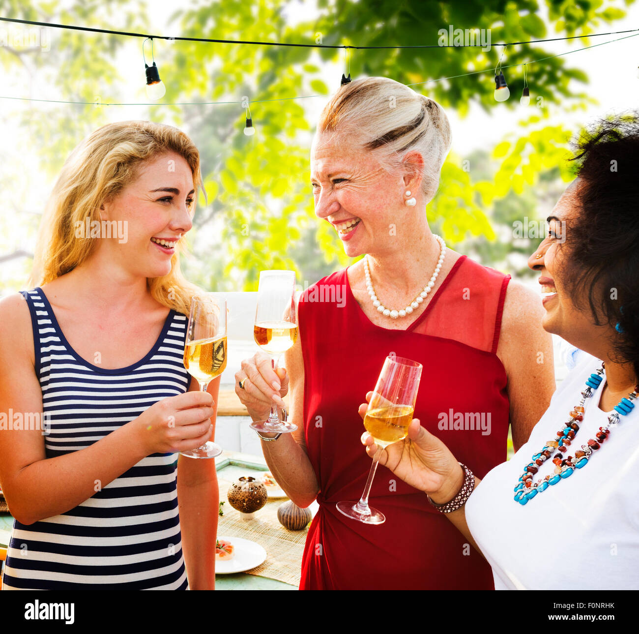 Diverse People Party Togetherness Friendship Concept Stock Photo - Alamy