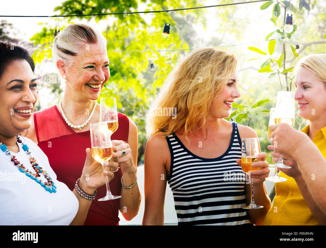 Diverse People Party Togetherness Friendship Concept Stock Photo - Alamy