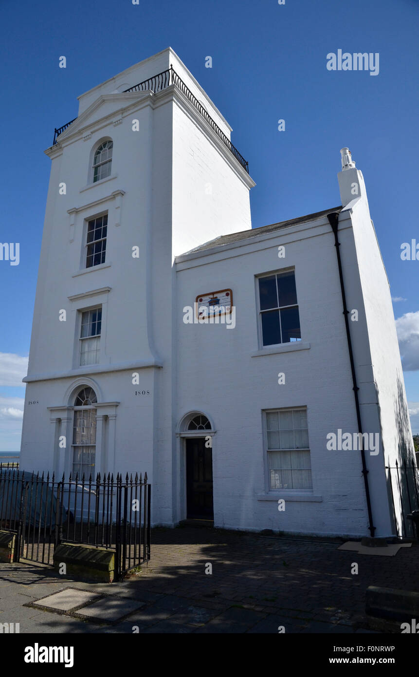 The High Lights lighthouse in North Shields,Tyne & Wear, England Stock Photo