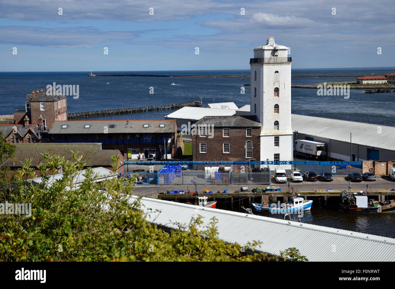 The Fish Quay at North Shields, Tyne and Wear Stock Photo Alamy