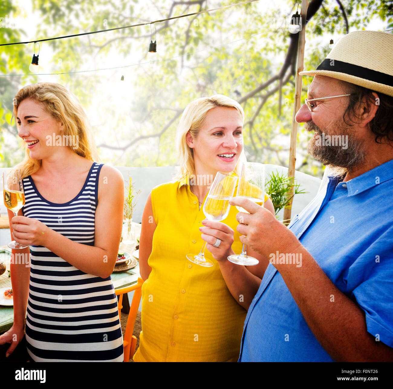Diverse People Party Togetherness Friendship Concept Stock Photo - Alamy