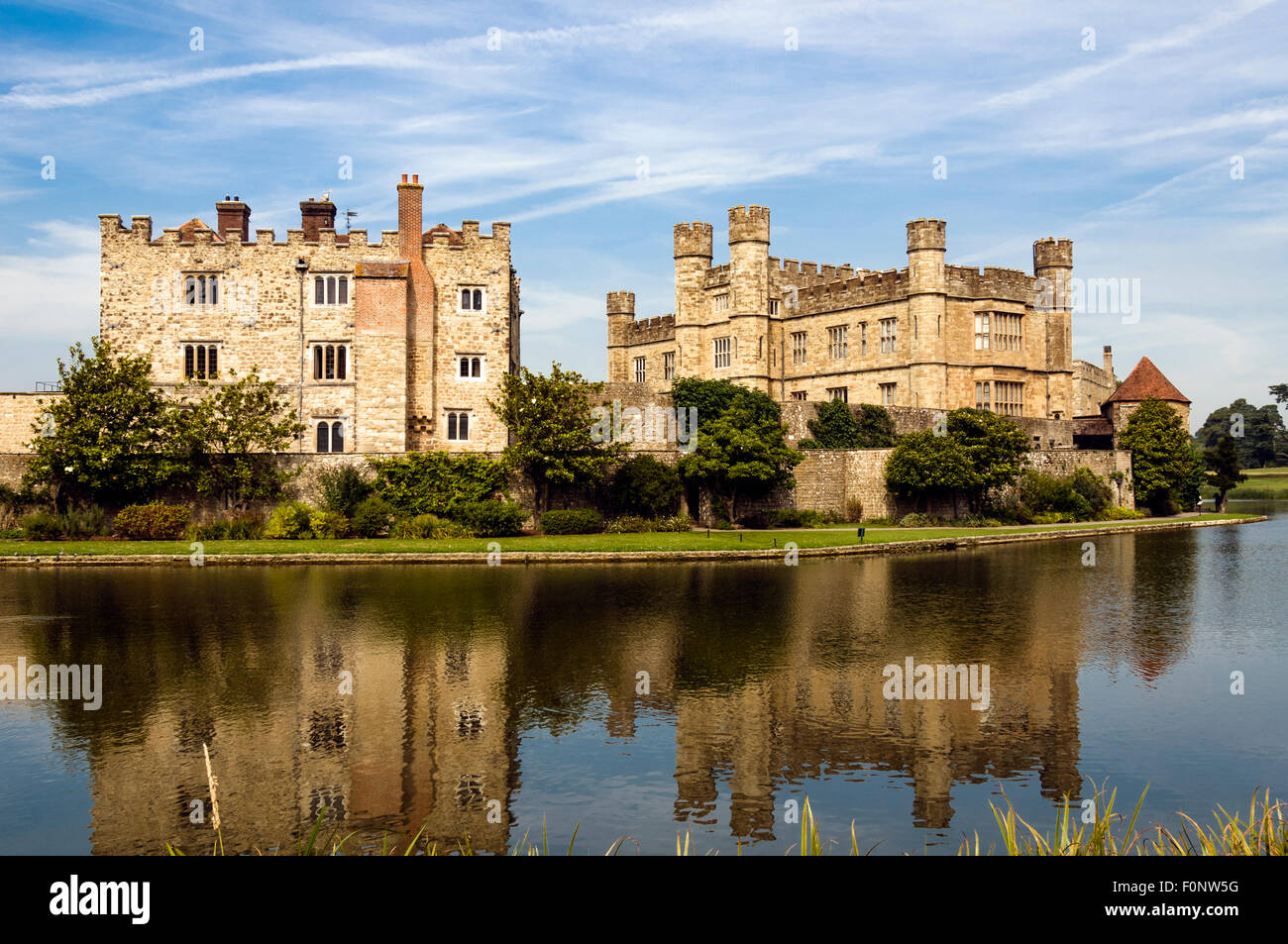 Leeds Castle, Kent Stock Photo