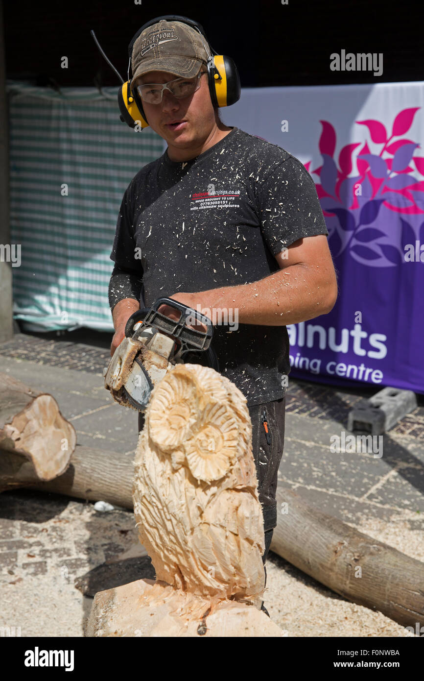Wood Carver Carving Owl High Resolution Stock Photography and Images ...