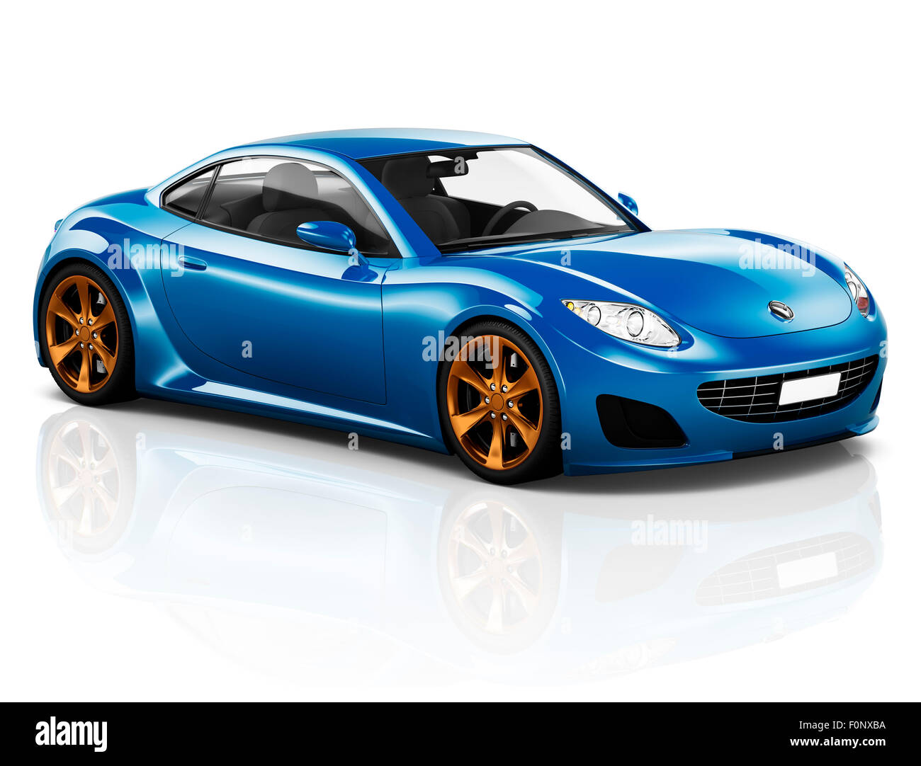 Sport car driving Cut Out Stock Images & Pictures - Alamy
